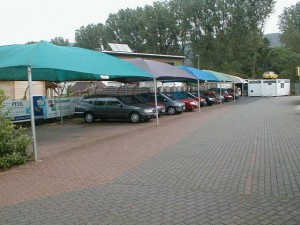 Autohaus Rothe Kundenparkplätze